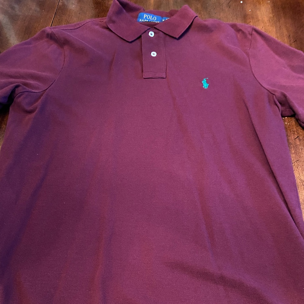 Men’s Polo, Maroon, Medium